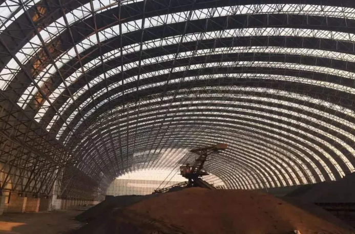 平谷概述原料场封闭技术的特点和类型